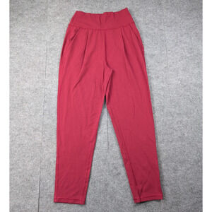 Athleta Elation Pant Womens XXS Yoga Athleisure Coffeeberry Pull On Jogger Red